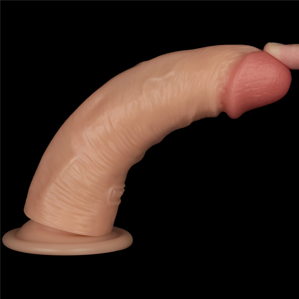 7 Inch Power Basics Flesh 18 Cm Usb Rechargeable Vibrating Dong