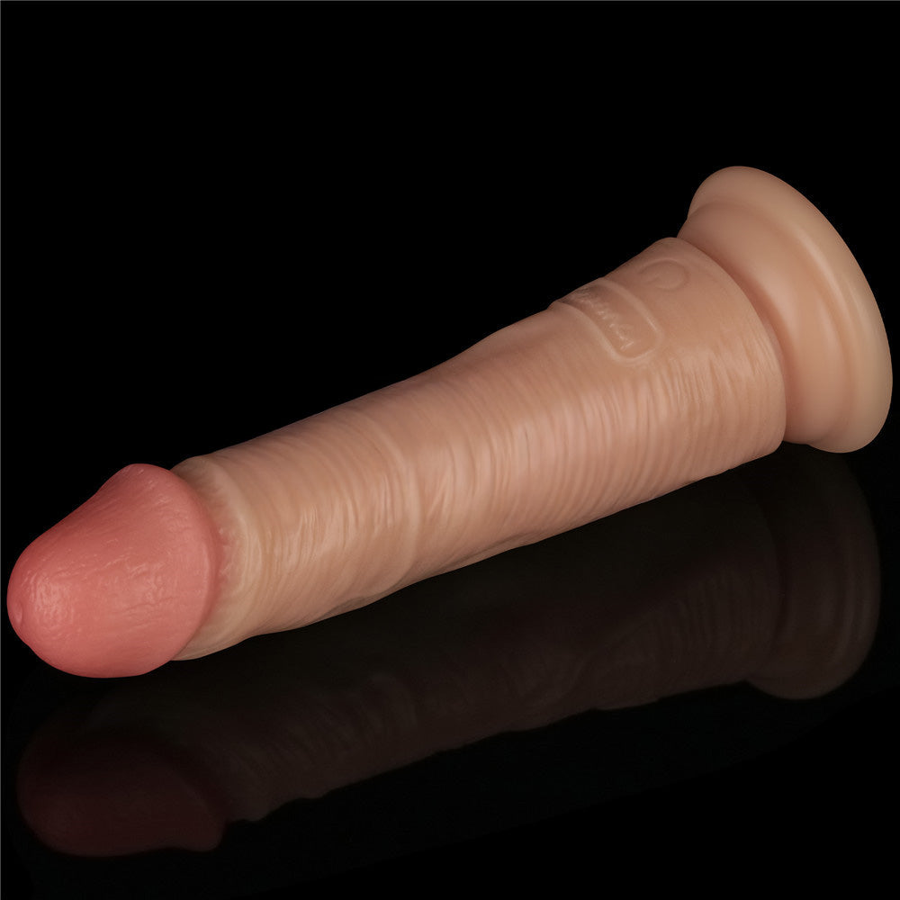 7 Inch Power Basics Flesh 18 Cm Usb Rechargeable Vibrating Dong