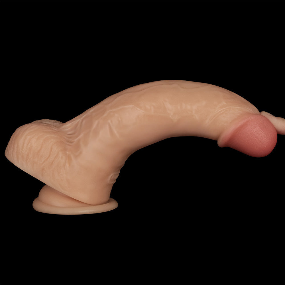 9 Inch Power Basics Flesh 23 Cm Usb Rechargeable Vibrating Dong