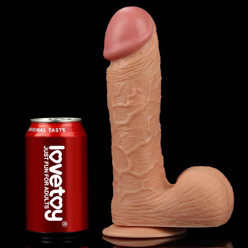 King Size 9'' Realistic Dildo Flesh 23 Cm Dong