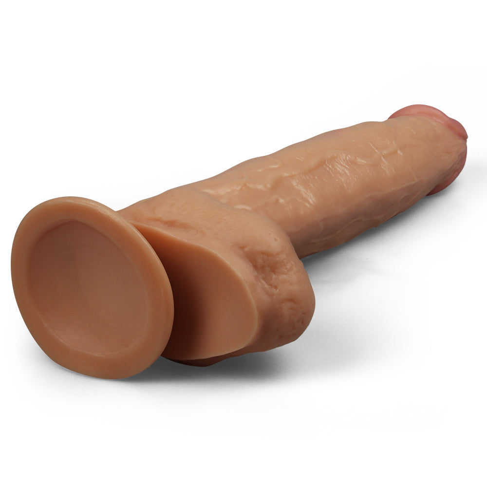 King Size 11'' Realistic Dildo Flesh 29.5 Cm Dong
