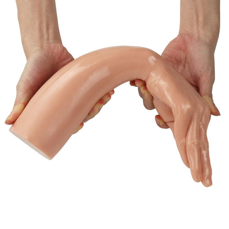 King Sized 13.5'' Realistic Magic Hand Flesh 36 Cm Hand Dildo