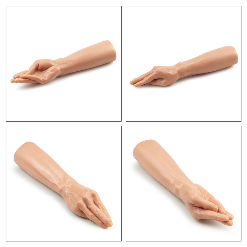 King Sized 13.5'' Realistic Magic Hand Flesh 36 Cm Hand Dildo