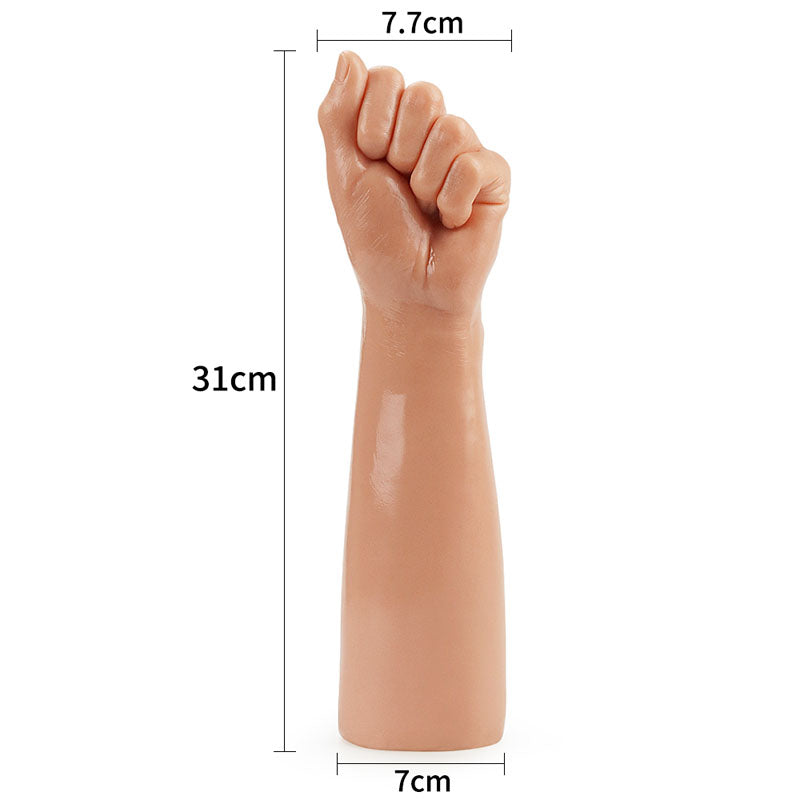 King Sized 12'' Realistic Bitch Fist Flesh 30.5 Cm Fist Dildo