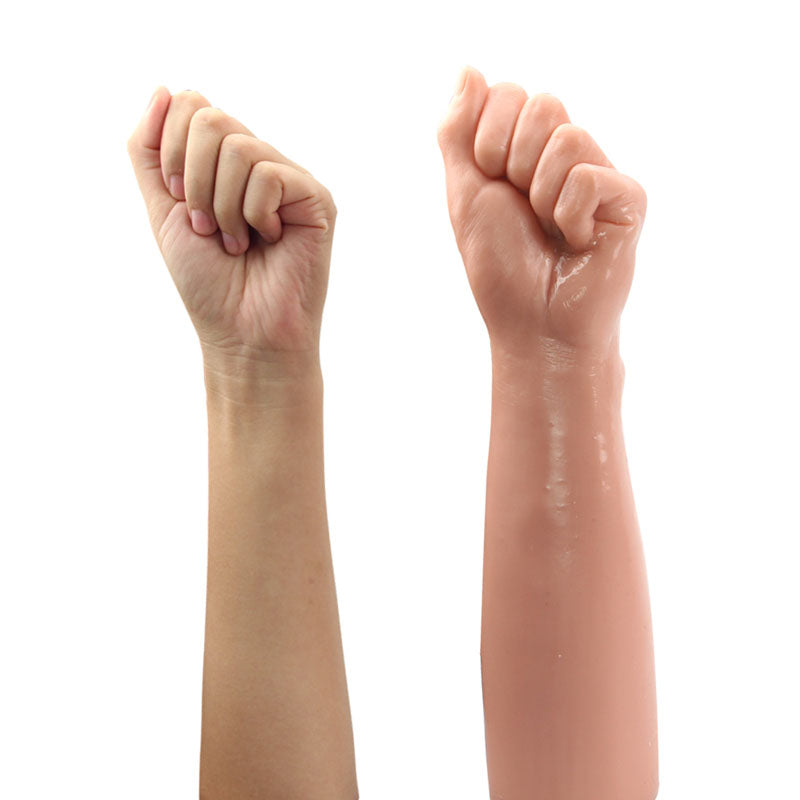 King Sized 12'' Realistic Bitch Fist Flesh 30.5 Cm Fist Dildo