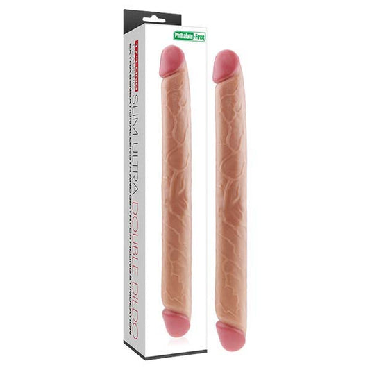 Slim Ultra Double Dildo Flesh 43 Cm (17'') Double Dong