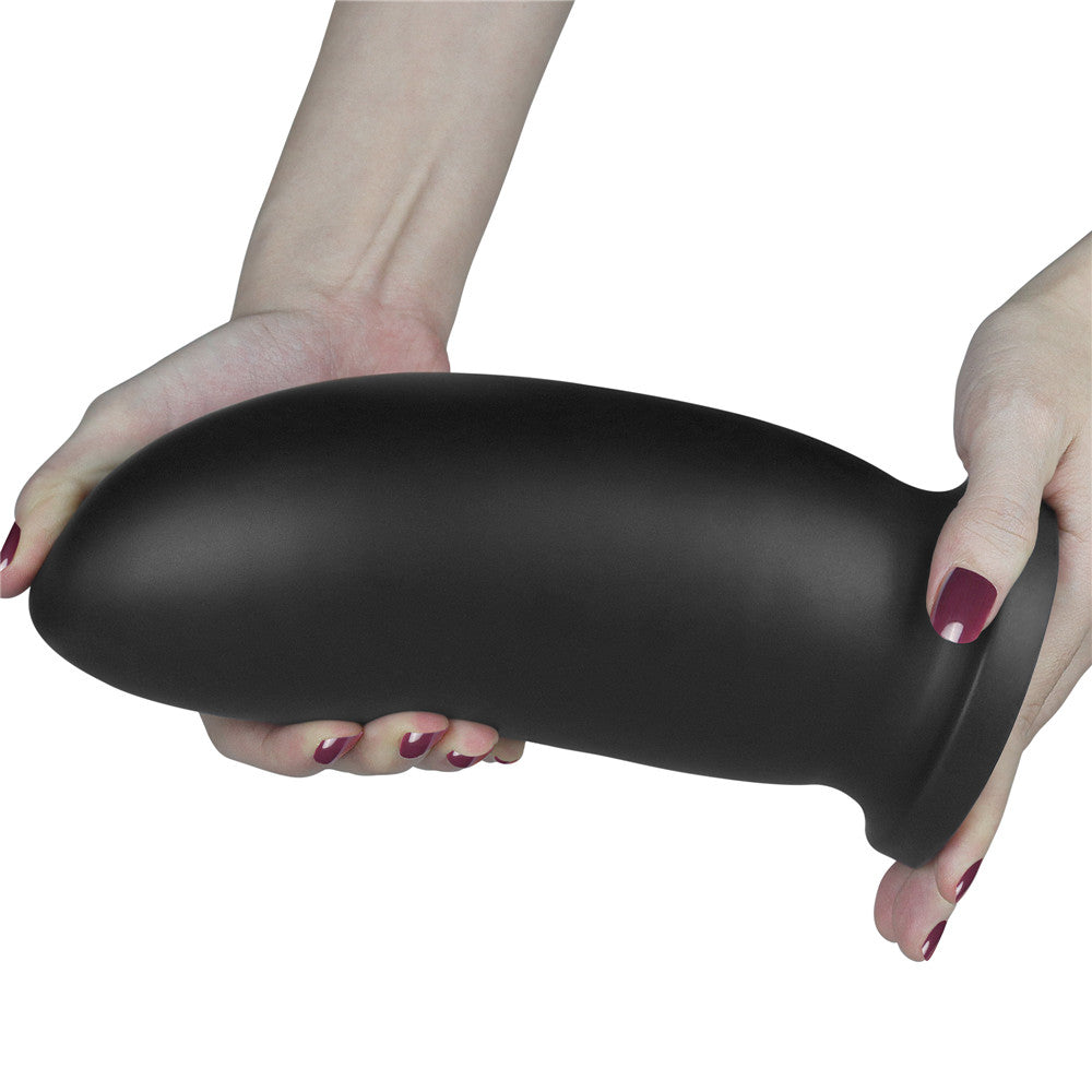 King Sized Anal Bomber Black 23 Cm (9'') Mega Anal Plug