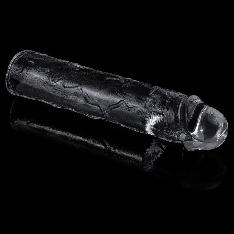 Flawless Clear Penis Sleeve 2'' Clear 5 Cm Penis Extender Sleeve