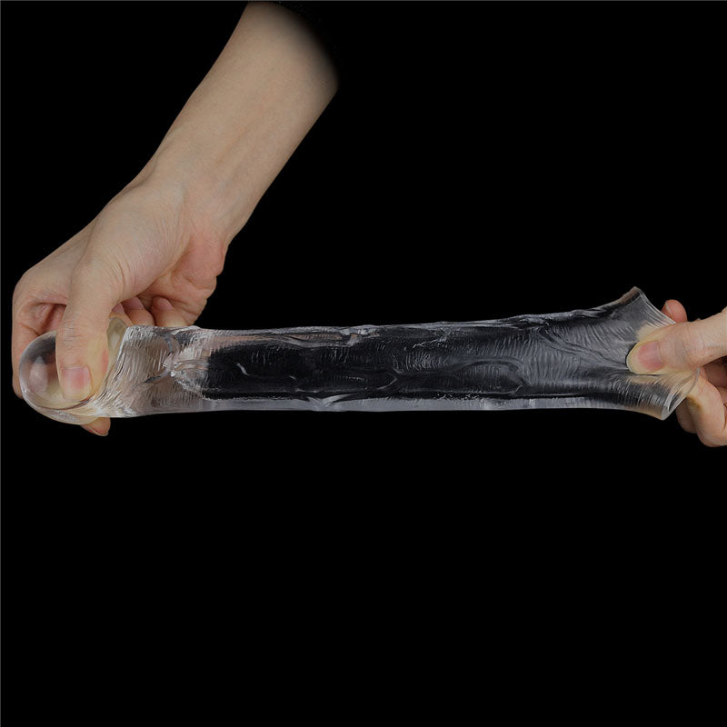 Flawless Clear Penis Sleeve 2'' Clear 5 Cm Penis Extender Sleeve