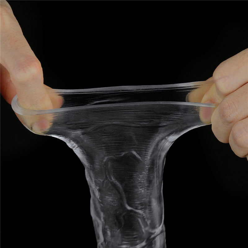 Flawless Clear Penis Sleeve 2'' Clear 5 Cm Penis Extender Sleeve