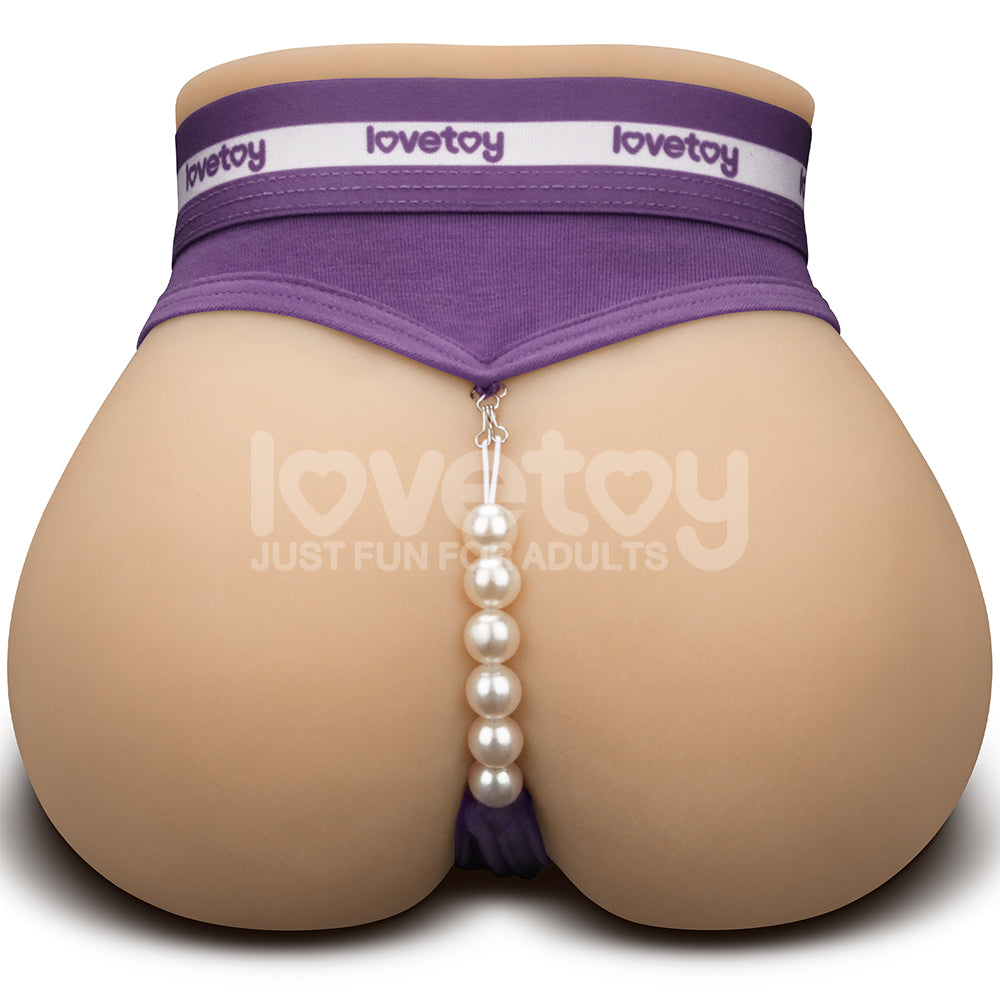 Streetgirls Dual Motor Sensation Pulse Flesh Usb Rechargeable Vibrating Masturbator