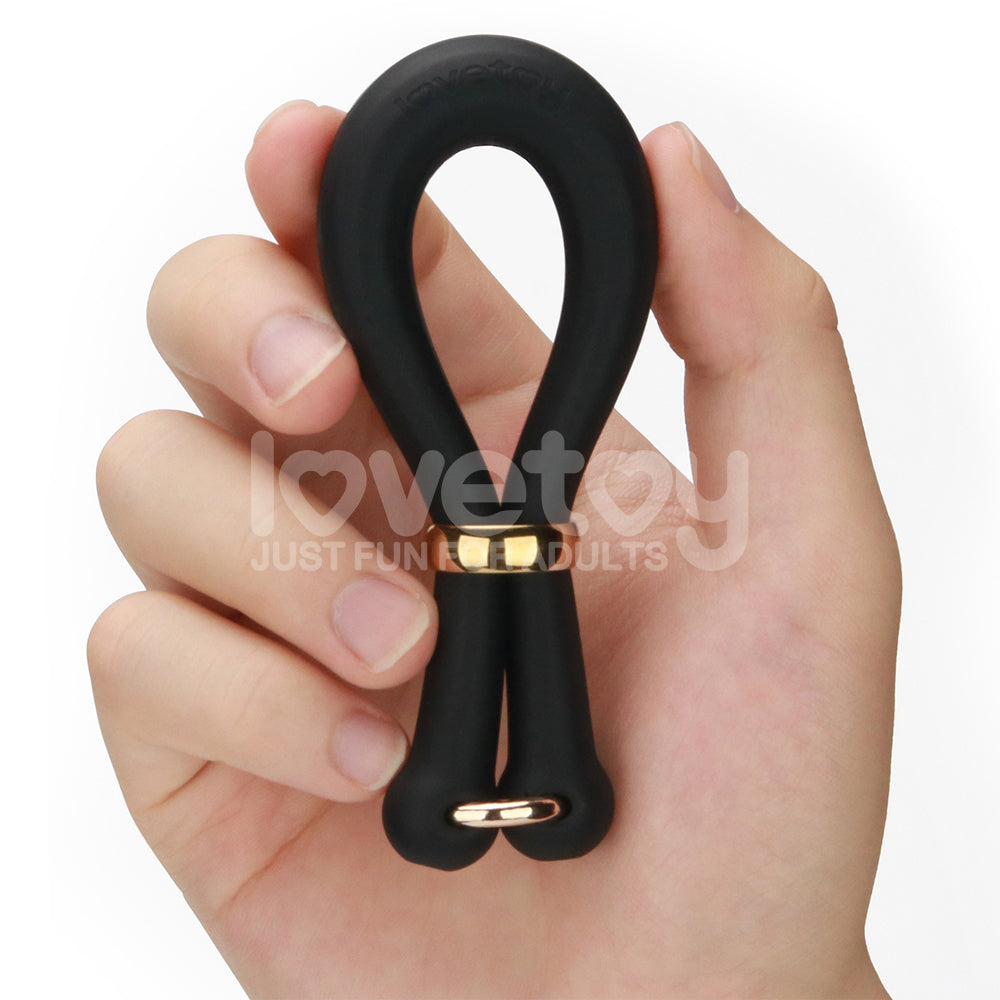 Pinnacle Pro Anyfit Stretcher Black Adjustable Cock Ring