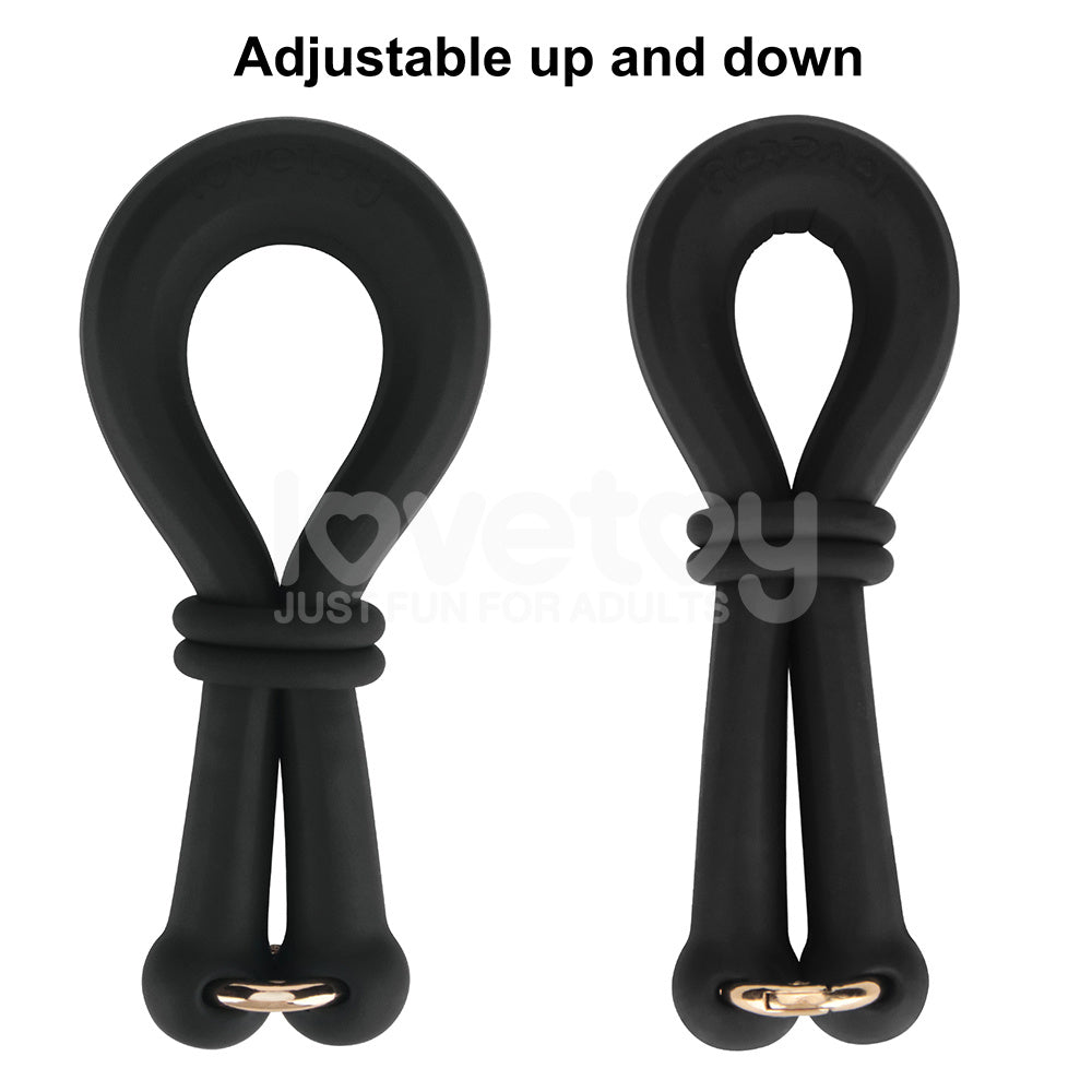 Pinnacle Pro Anyfit Plus Stretcher Black Adjustable Cock Ring