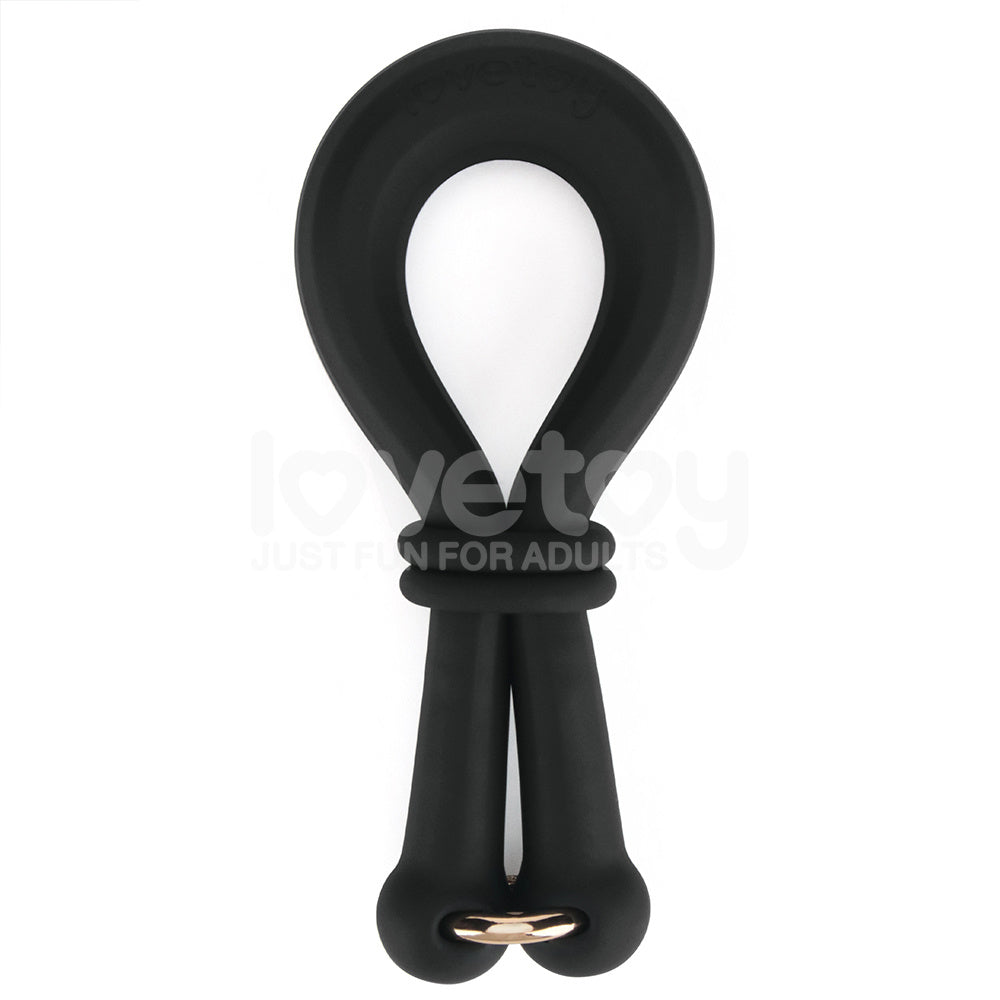 Pinnacle Pro Anyfit Plus Stretcher Black Adjustable Cock Ring