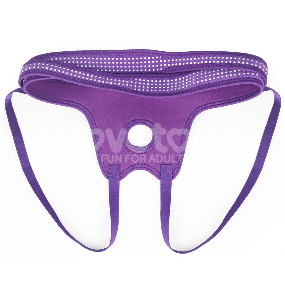 Ingen Easy Strap On Harness Purple Adjustable Strap On Harness (No Probe Included)