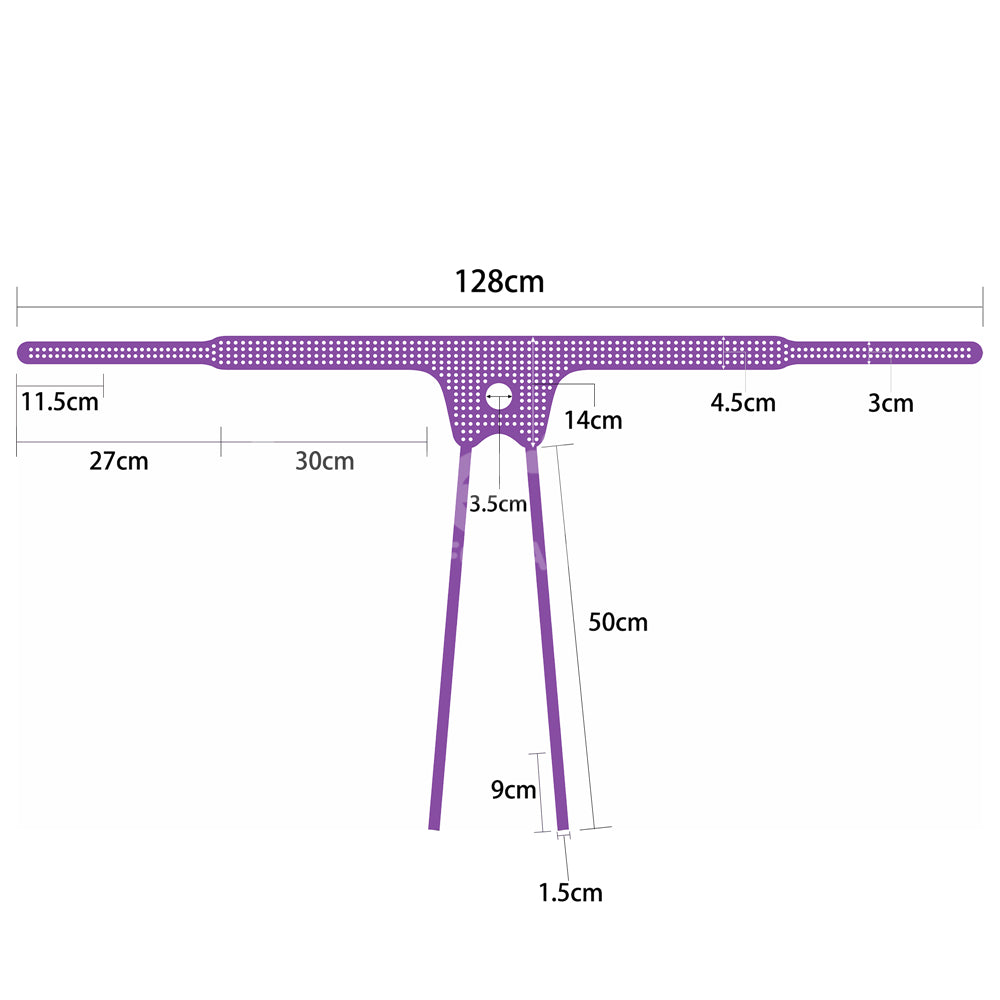 Ingen Easy Strap On Harness Purple Adjustable Strap On Harness (No Probe Included)