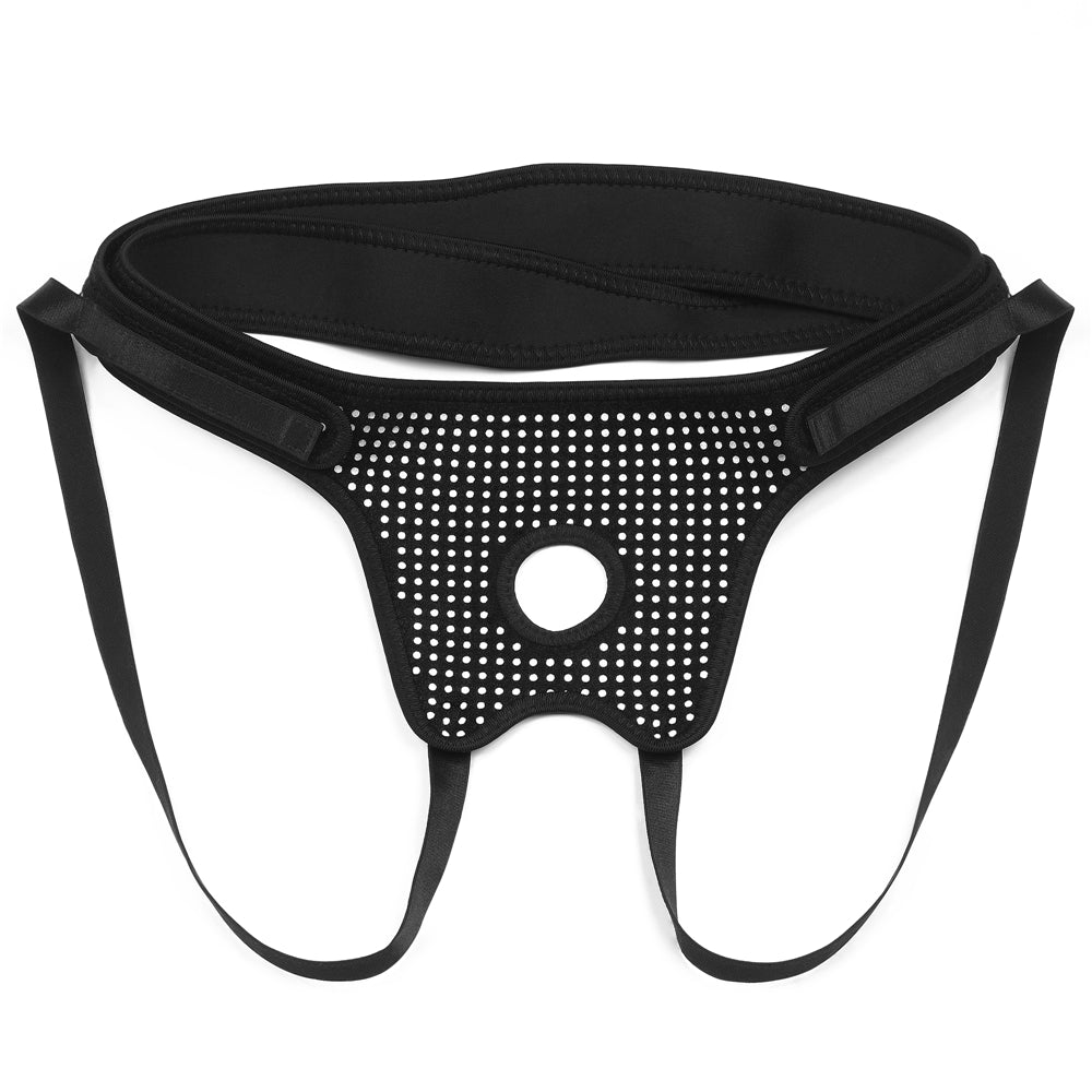 Ingen Easy Strap On Harness Black Adjustable Strap On Harness (No Probe Included)