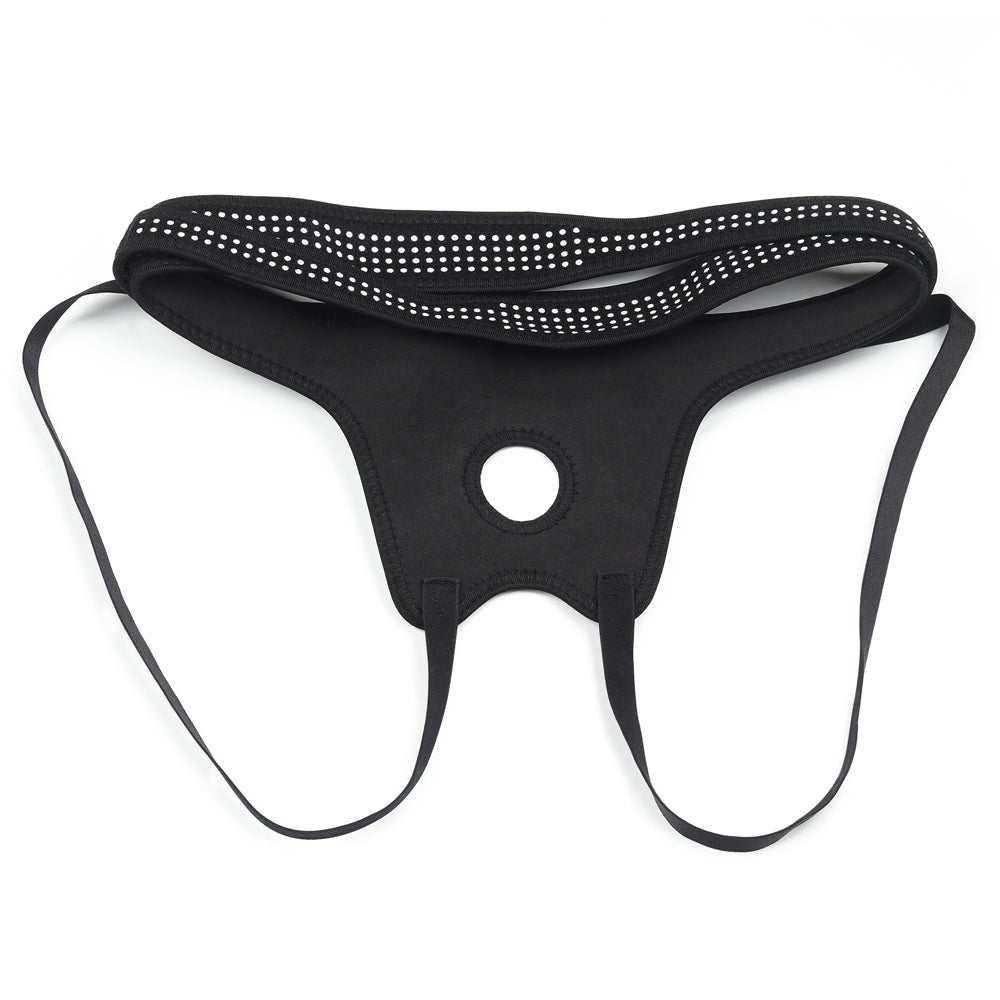 Ingen Easy Strap On Harness Black Adjustable Strap On Harness (No Probe Included)