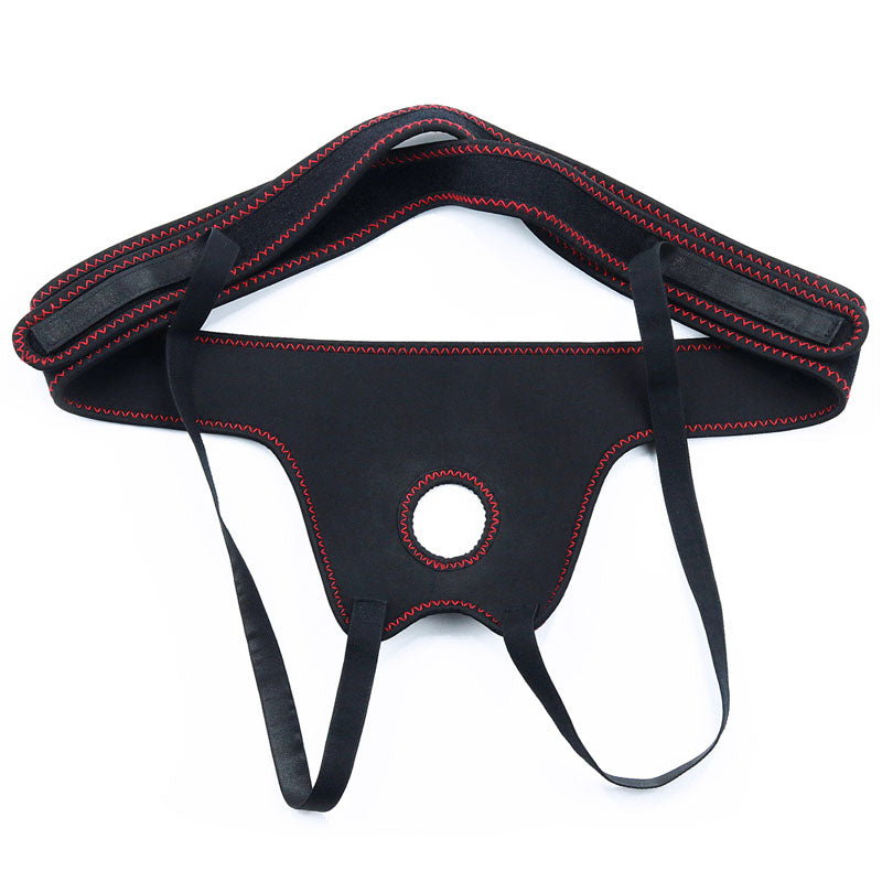 Ingen Easy Strap On Harness Black Adjustable Strap On Harness (No Probe Included)