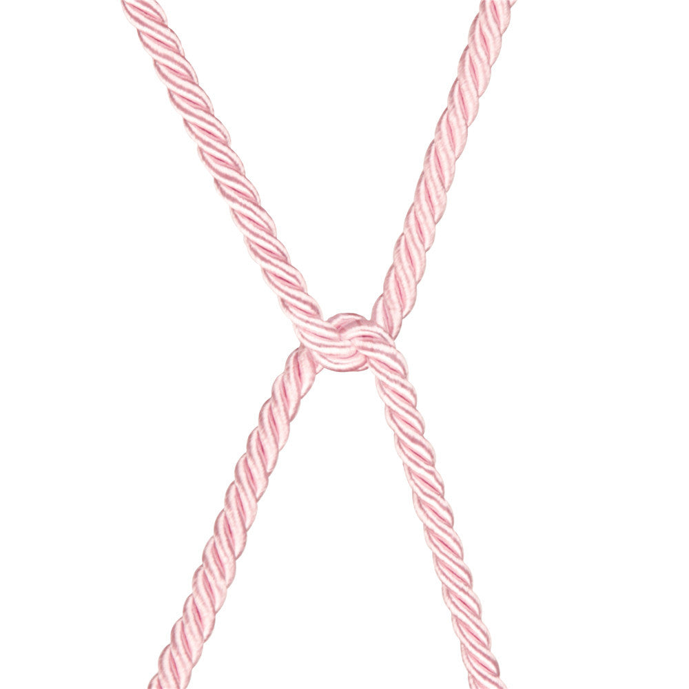 Rebellion Reign Silky Bondage Rope Pink Pink Bondage Rope 10 Metre Length