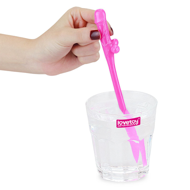 Jokes & Parties Original Willy Straws Coloured Dicky Straws Set Of 9
