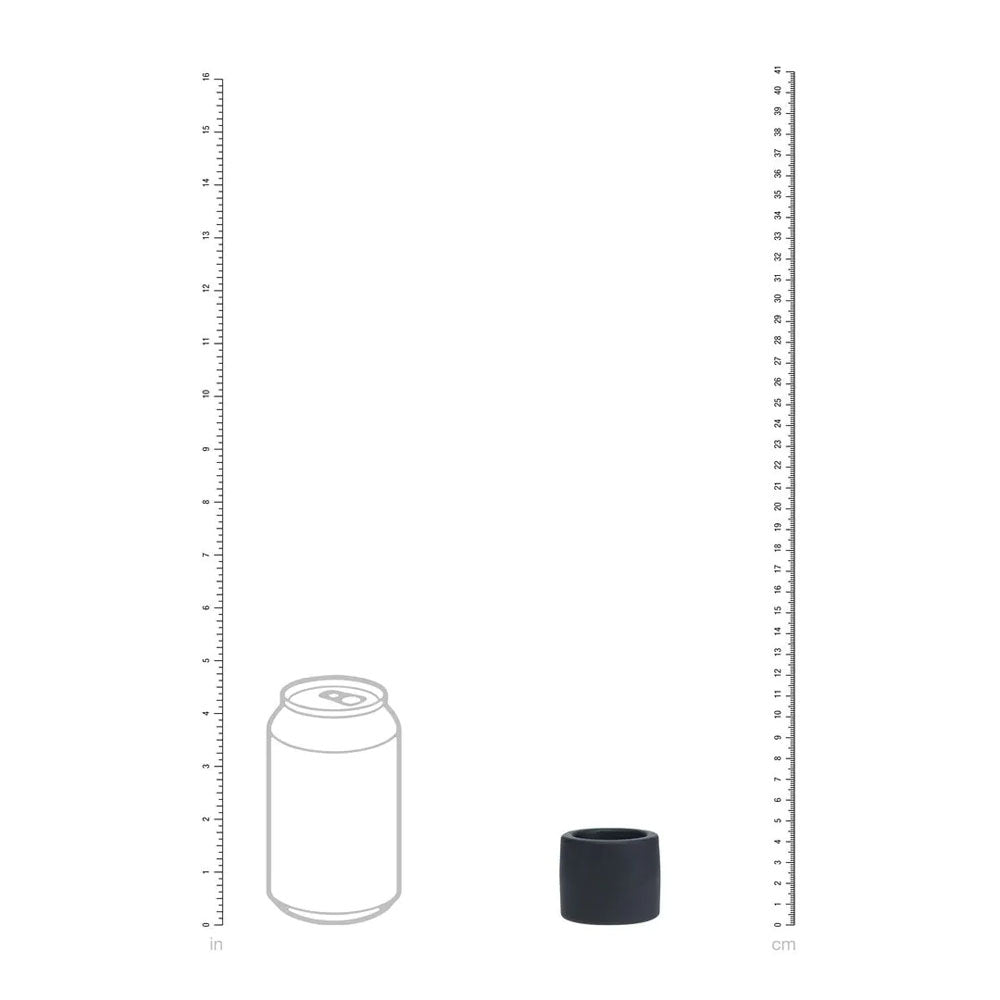 Levelz Liquid Silicone Ball Strap L Black Black Ball Strap