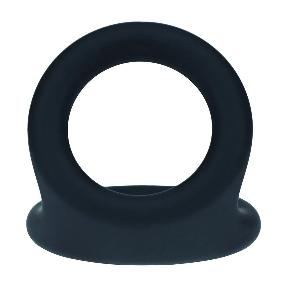 Levelz Double O Silicone Cock Ring L Black Black Cock & Balls Rings