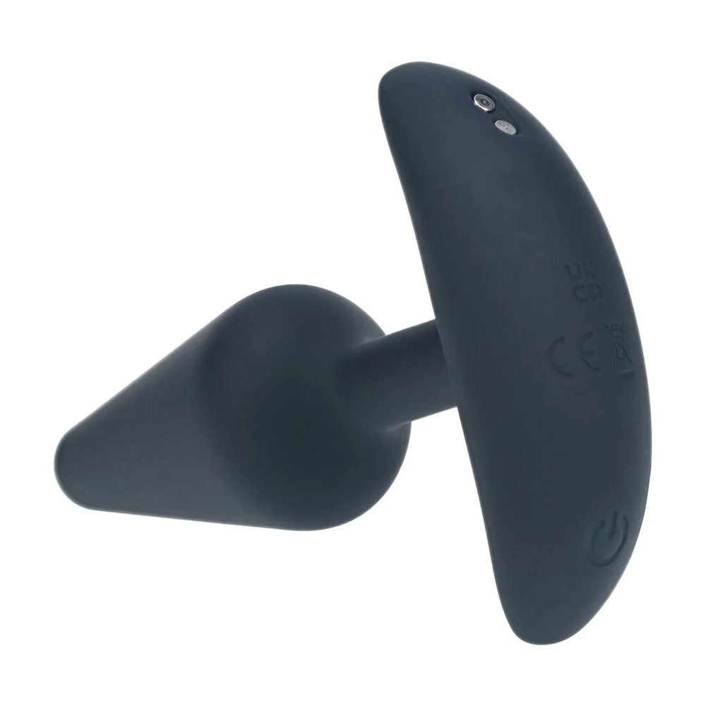 Levelz Classic Vibrating Silicone Anal Plug Small Black Small Usb Rechargeable Butt Plug