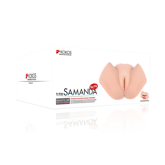 Kokos Big Hip Samanda Flesh Missionary Style Masturbator