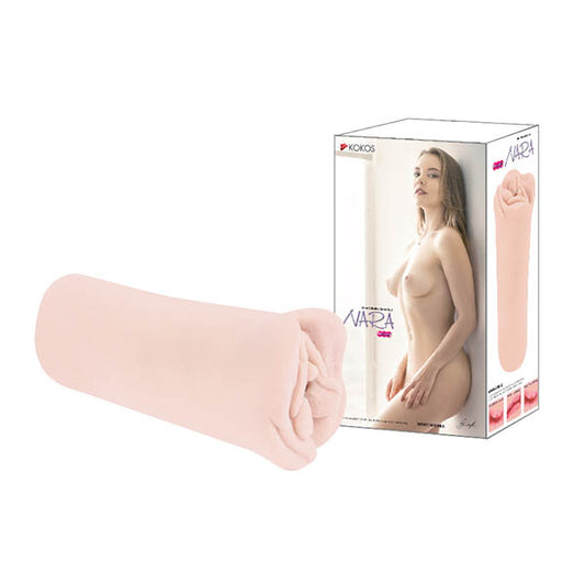 Kokos Mini Nara Flesh Dual Layer Mini Vagina Stroker