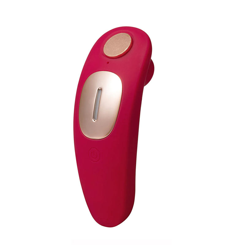 Maia Remi Red Usb Rechargeable Panty Vibe With Suction