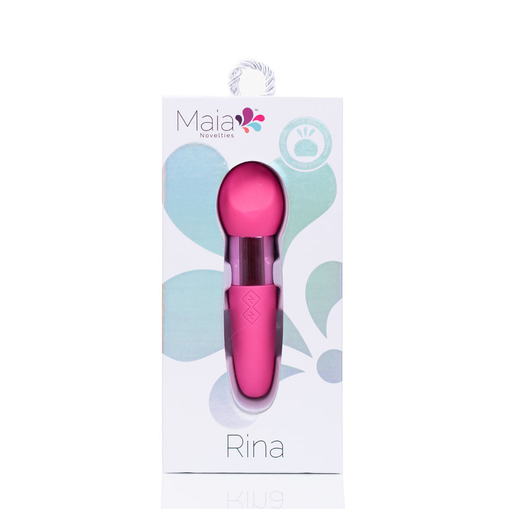 Maia Rina Pink Pink 13.3 Cm Usb Rechargeable Vibrator