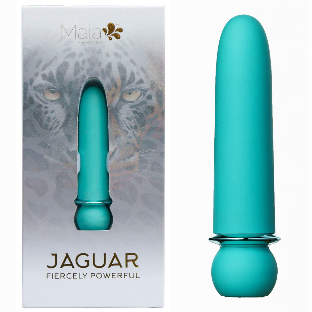 Maia Jaguar Blue Blue 10.1 Cm Usb Rechargeable Bullet