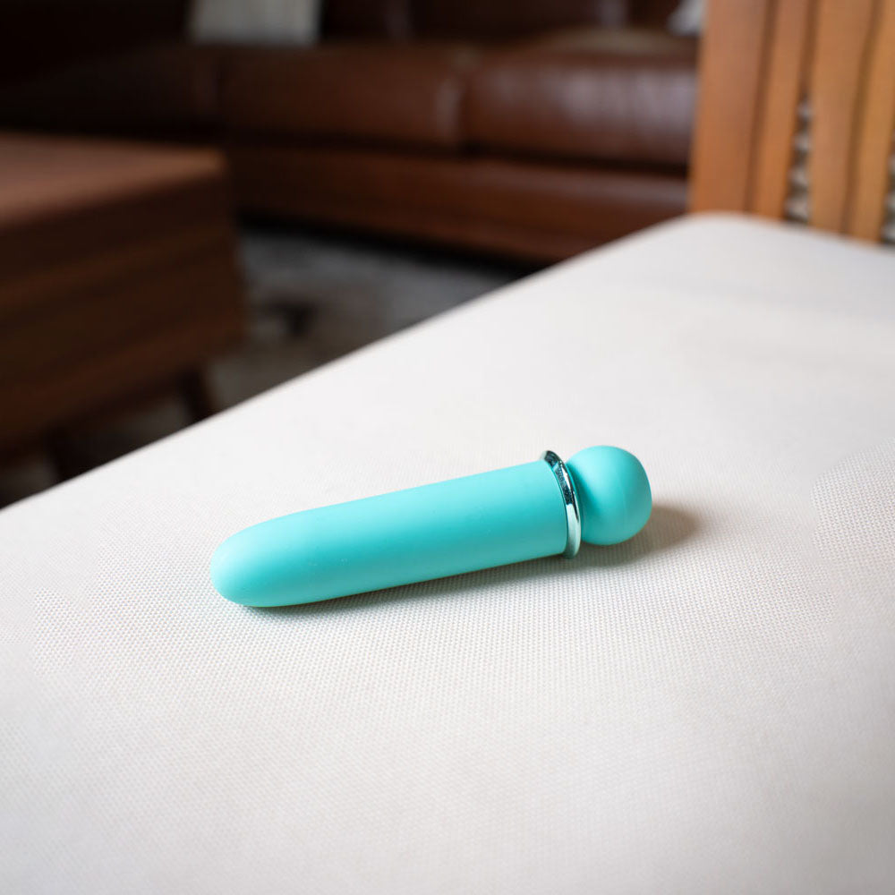Maia Jaguar Blue Blue 10.1 Cm Usb Rechargeable Bullet