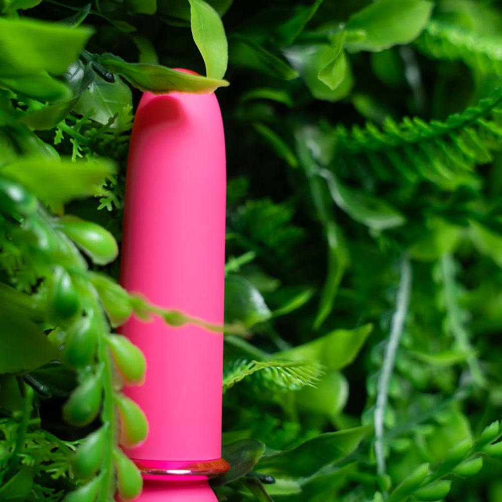 Maia Jaguar Pink Pink 10.1 Cm Usb Rechargeable Bullet