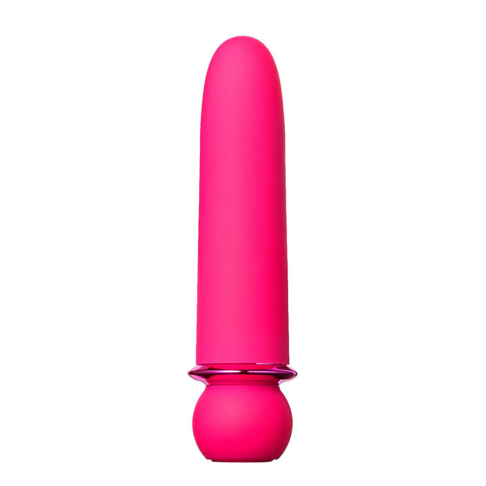 Maia Jaguar Pink Pink 10.1 Cm Usb Rechargeable Bullet