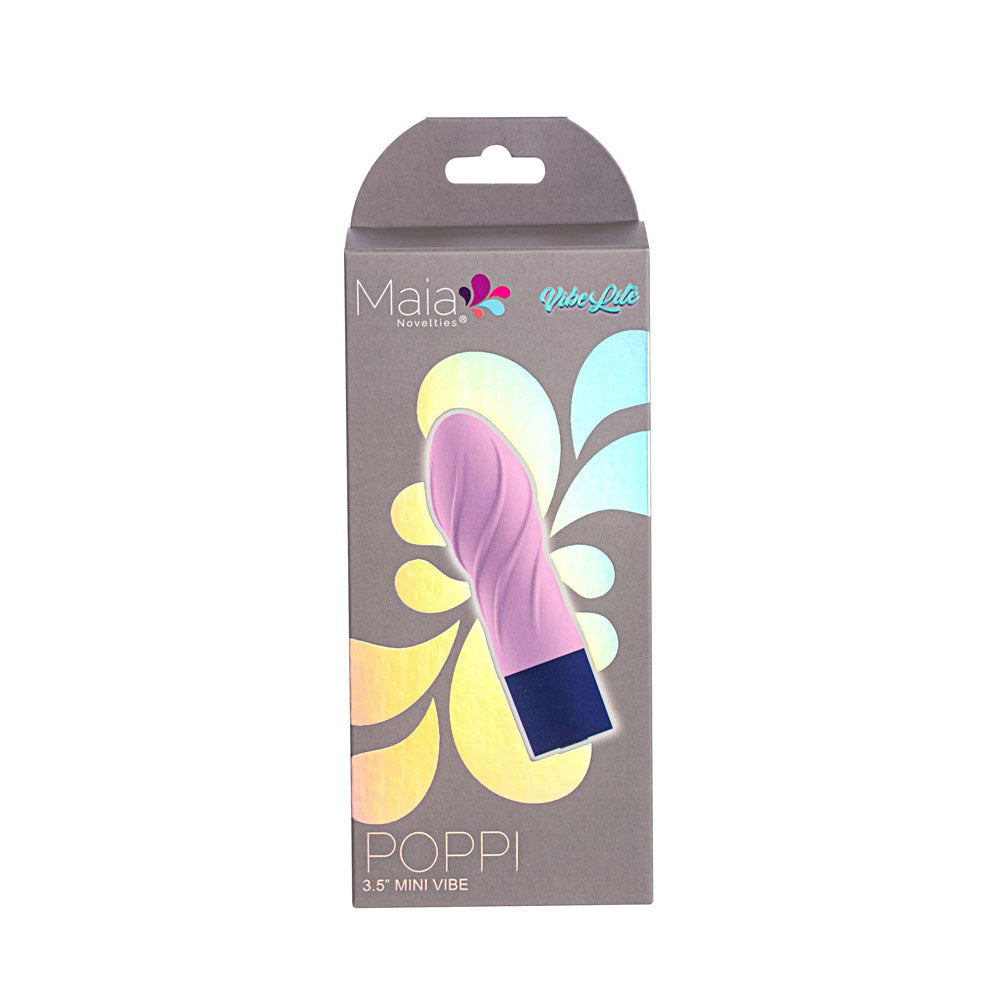 Maia Poppi Light Pink 8.9 Cm Usb Rechargeable Bullet