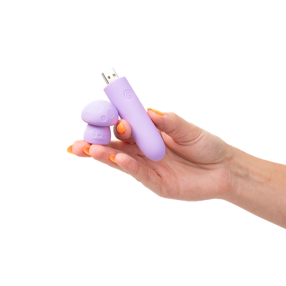 Maia Happi Purple 11.1 Cm Usb Rechargeable Bullet