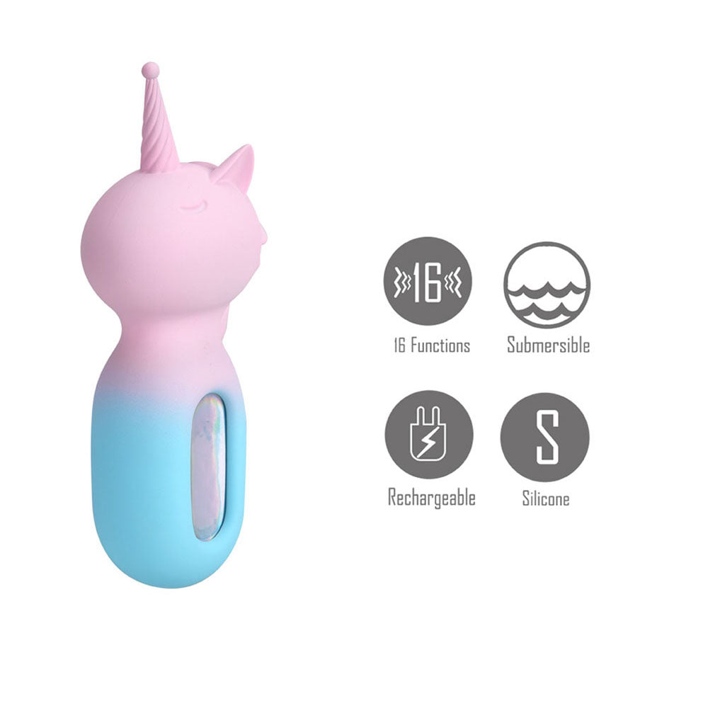 Maia Unie Pink/Blue Usb Rechargeable Unicorn Wand