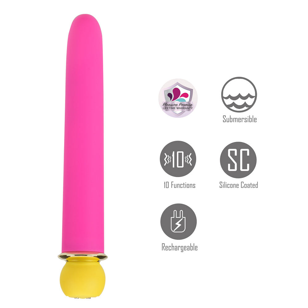 Maia Rori Pink Pink 15.2 Cm Usb Rechargeable Xl Bullet