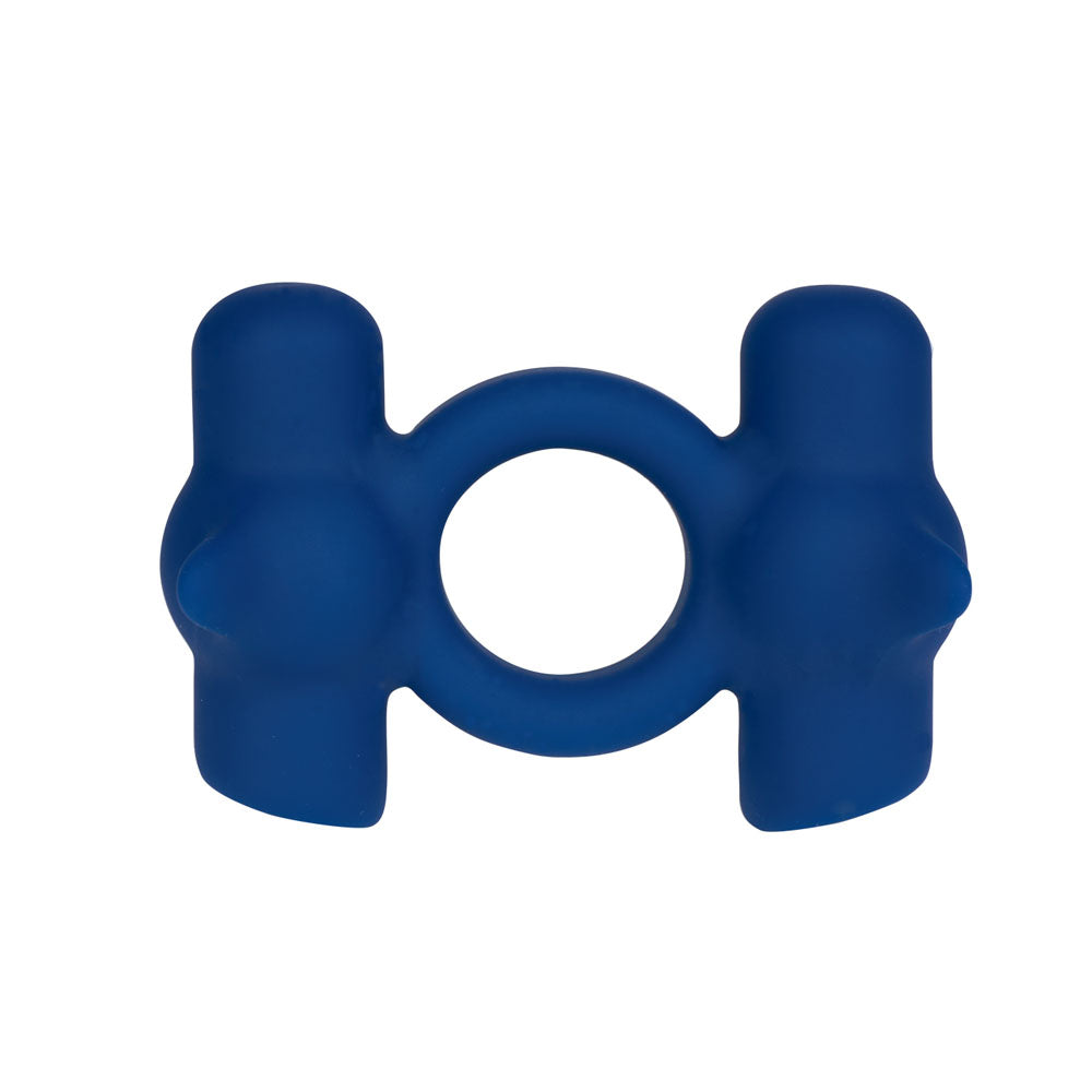 Maia Ronan Blue Blue Usb Rechargeable Dual Vibrating Cock Ring