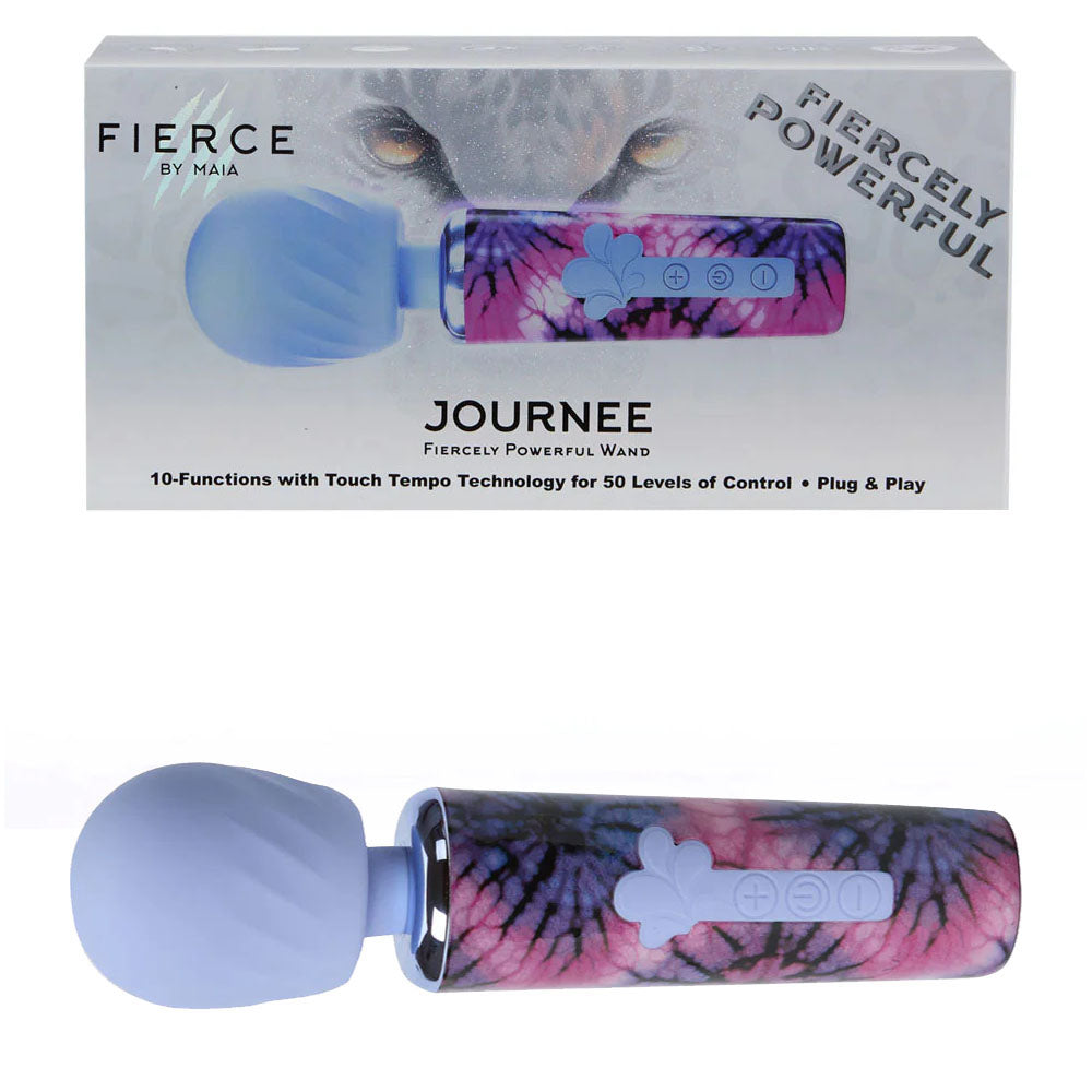 Maia Journee Wand Purple 15.9 Cm Usb Rechargeable Massage Wand