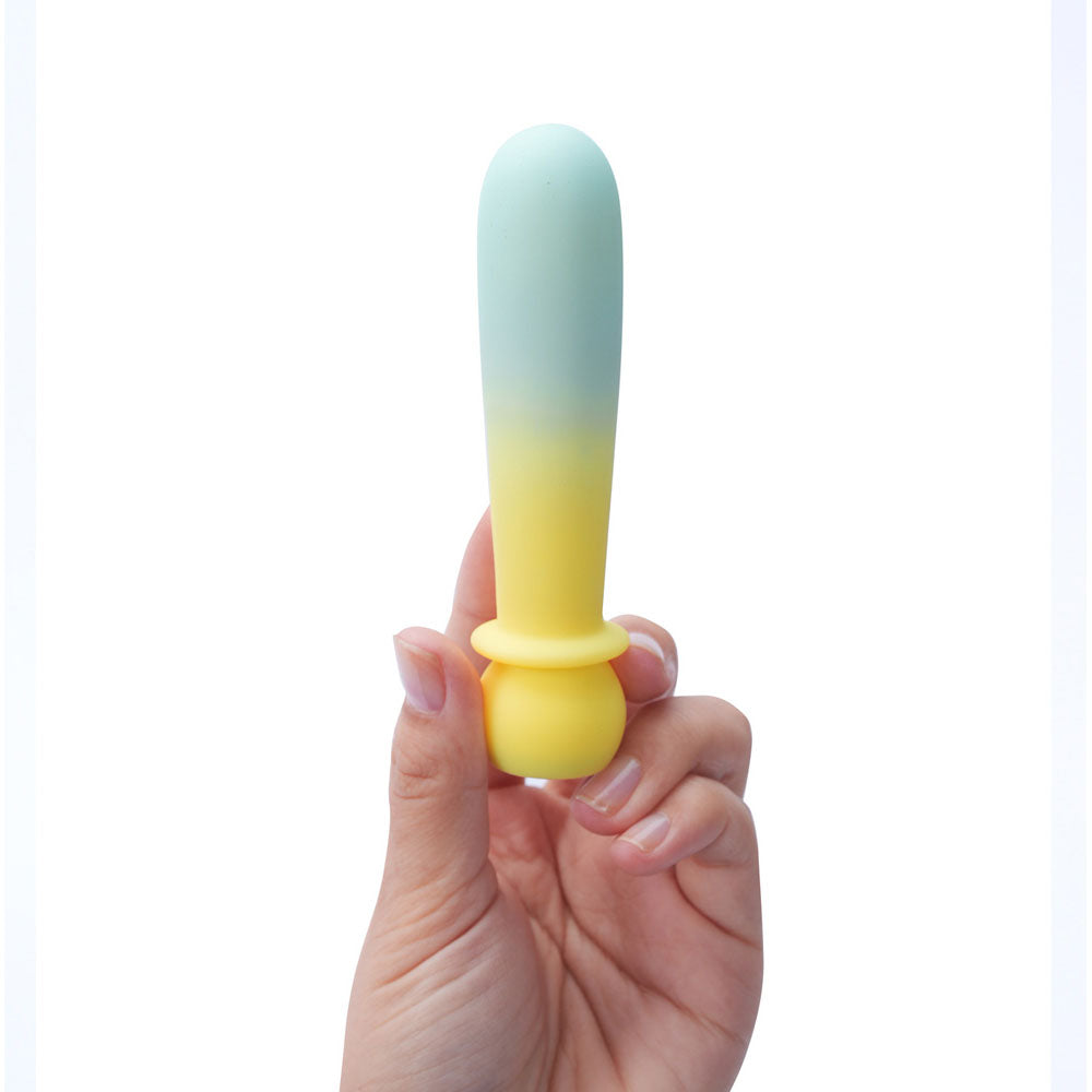 Maia Symba Yellow Yellow 10.8 Cm Usb Rechargeable Powerful Bullet
