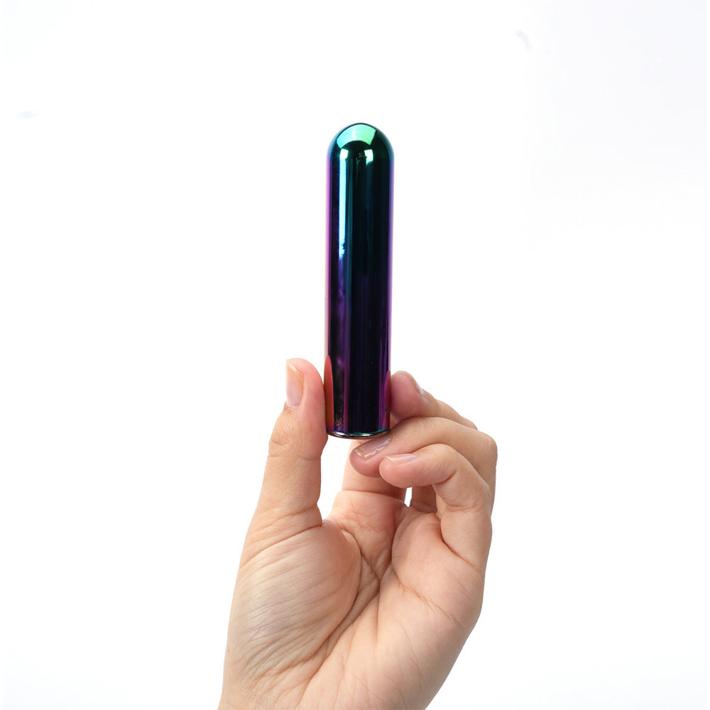 Maia Cosmo Metallic Coloured 8.9 Cm Usb Rechargeable Bullet