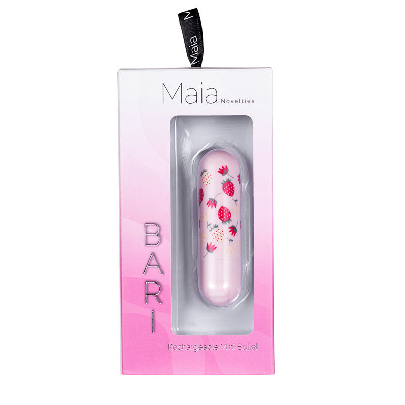 Maia Bari Baby Pink 7.6 Cm Usb Rechargeable Bullet
