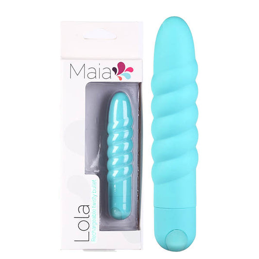 Maia Lola Teal 11.5 Cm Usb Rechargeable Vibrator