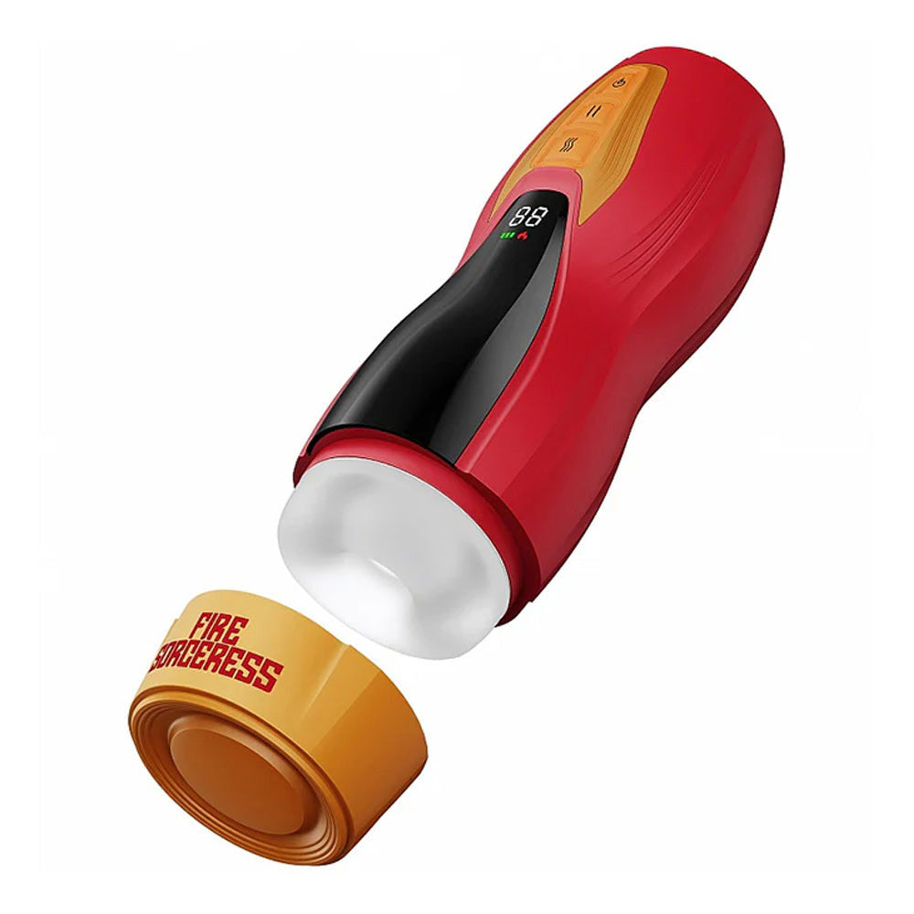 Masturs Solara Usb Rechargeable Vibrating, Thrusting & Heating Auto Stroker With Augmented Reality