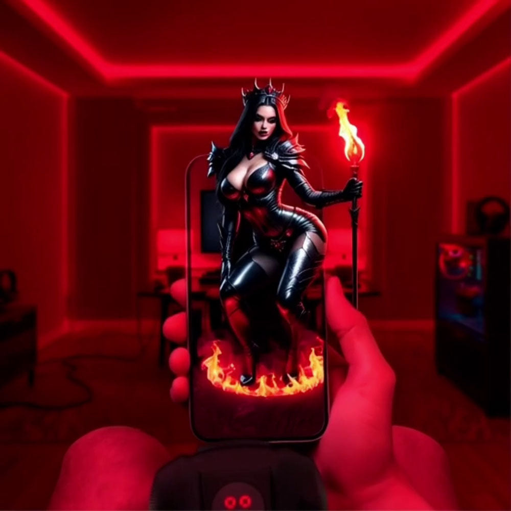 Masturs Raven Usb Rechargeable Vibrating And Sucking Auto Stroker With Augmented Reality