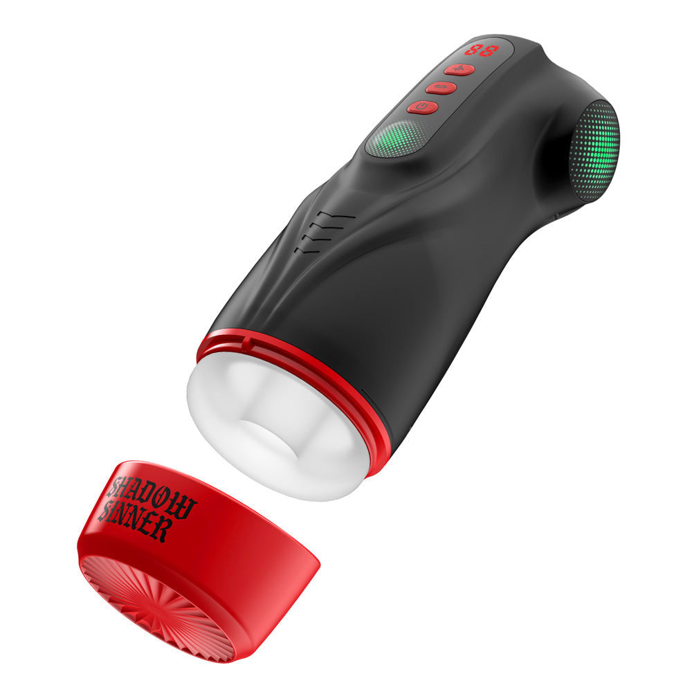 Masturs Raven Usb Rechargeable Vibrating And Sucking Auto Stroker With Augmented Reality