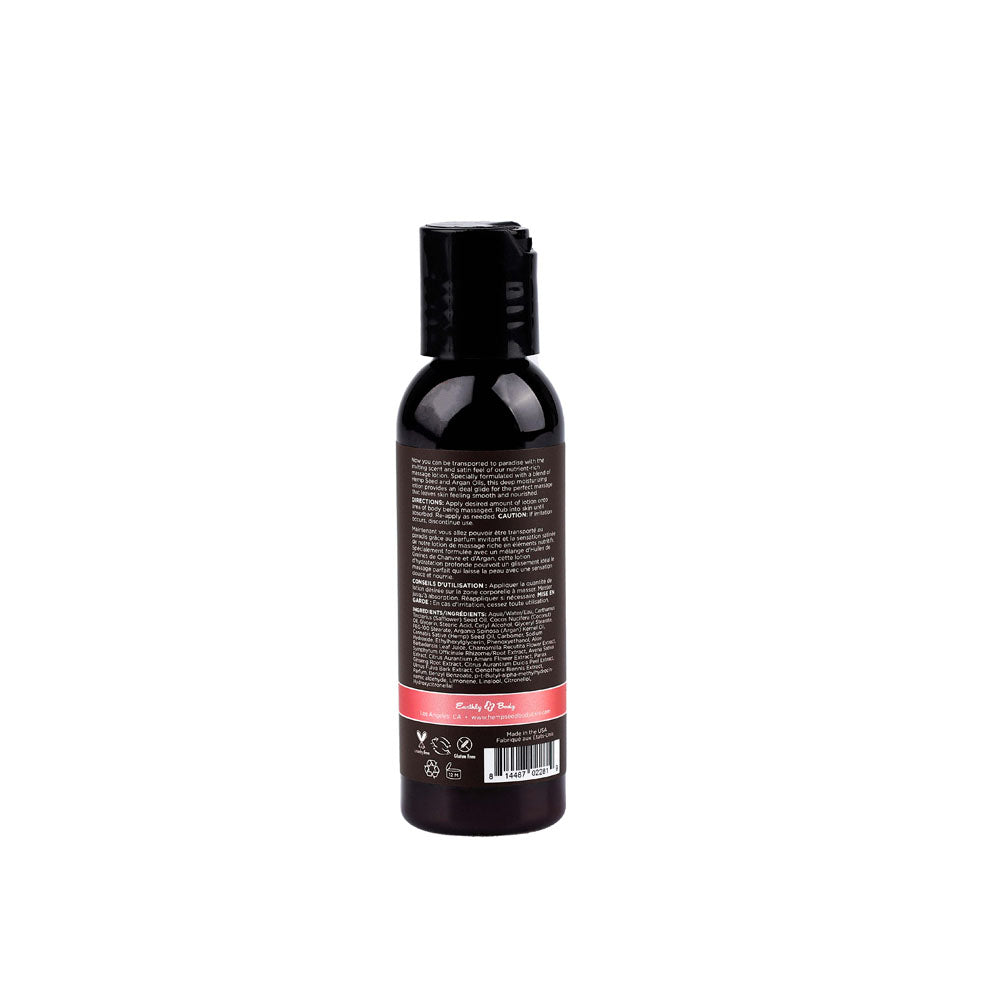 Hemp Seed Massage & Body Oil Coconut Water, Citrus & Vanilla (Isle Of You) Scented 59 Ml Bottle